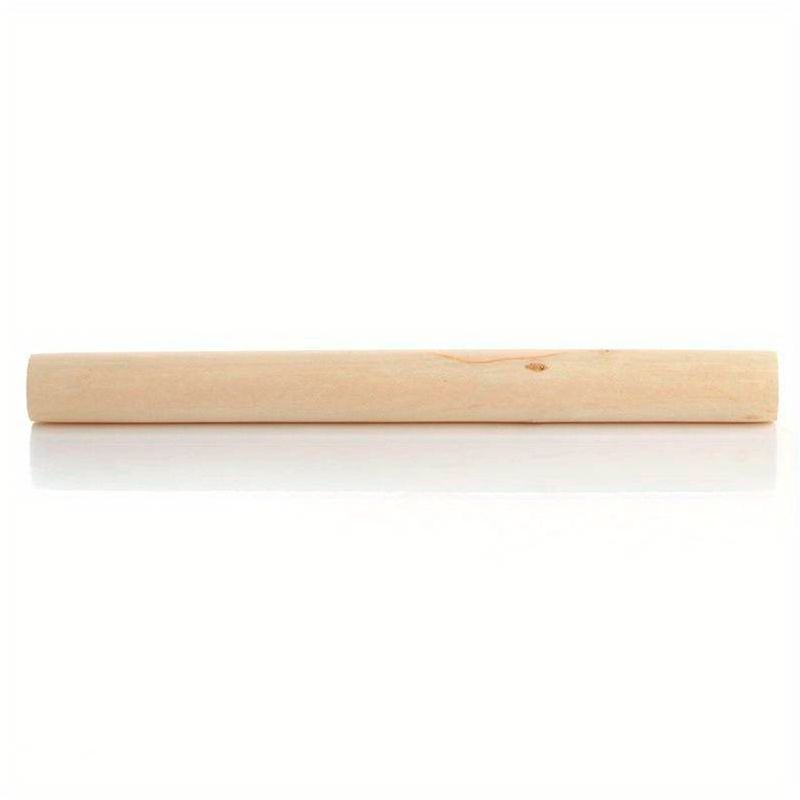 GENERICO - Rodillo en madera 28 cm para amasar panadería pastelería manualidades