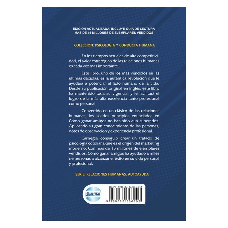 EDITORIAL SUDAMERICANA - Como Ganar Amigos E Influir Sobre Las Personas