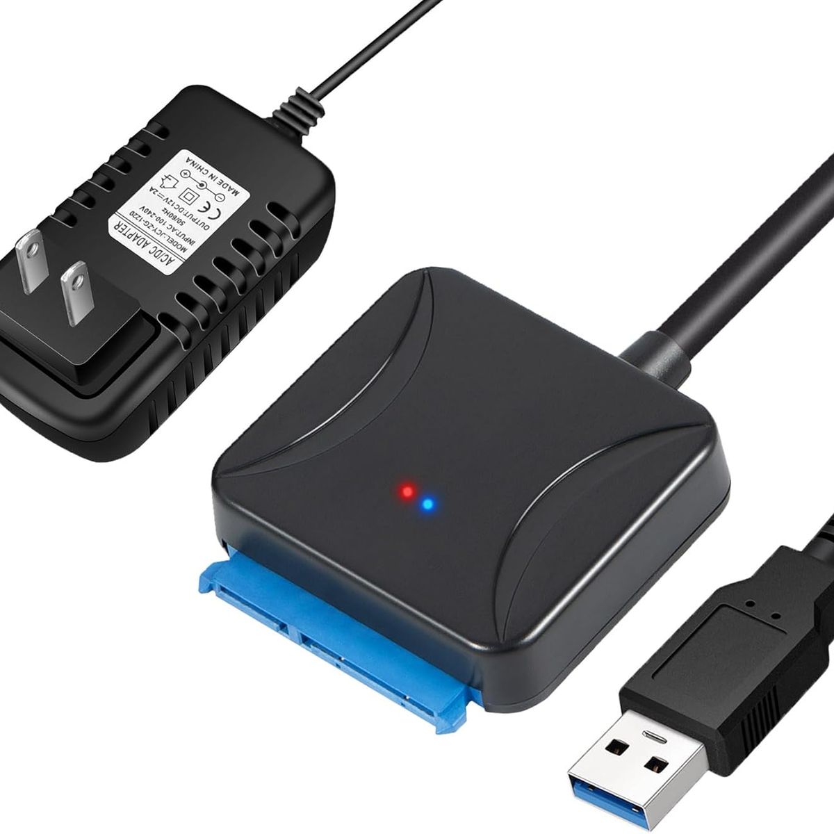 GENERICO - Cable Adaptador Sata A Usb 3.0/2.0 Hdd Y Ssd De 2.5 Y 3.5