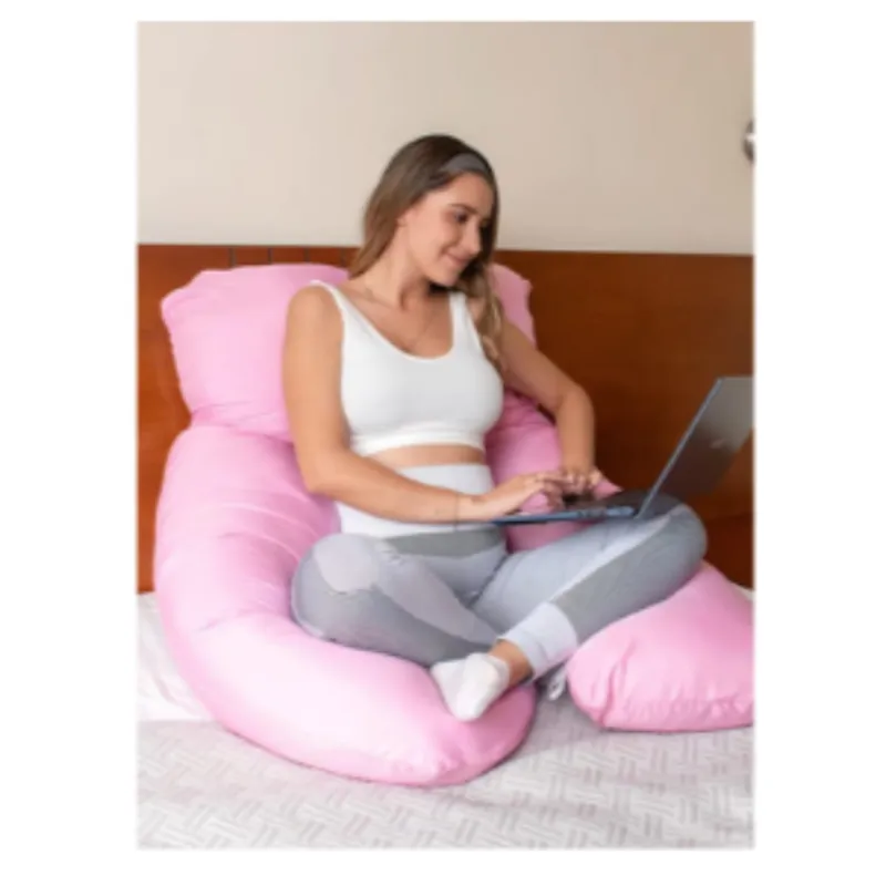 AMERICAN GENERICS - Almohada materna en forma de U  Rosado