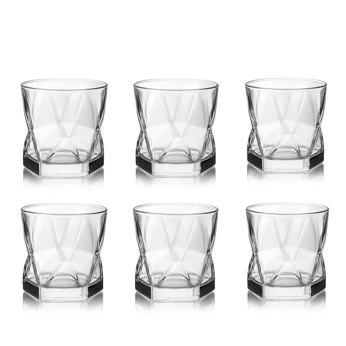 LIBBEY - SET X 6 VASOS ROMBUS DOF 352 ML / 11.9 OZ