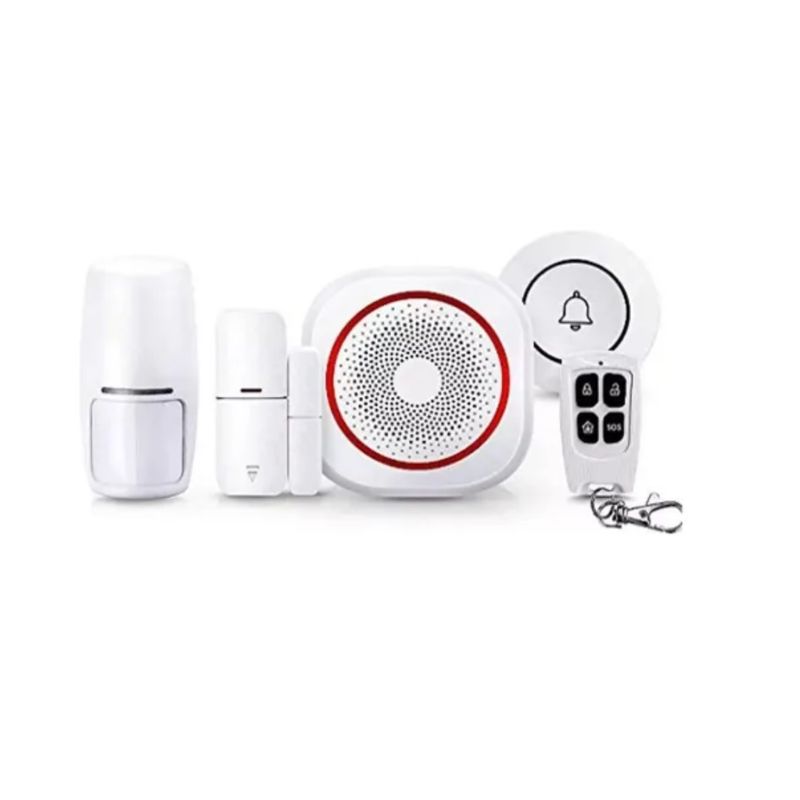 GENERICO - Kit Alarma Wifi Inteligen Sensor De Movimiento Control App