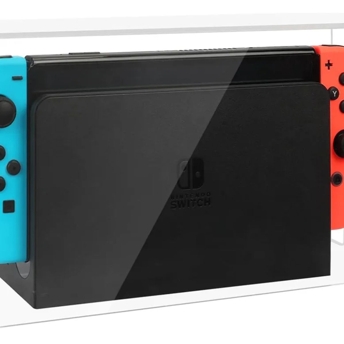 GENERICO - Estuche Protector Compatoble con Nintendo Switch Dock Transparente