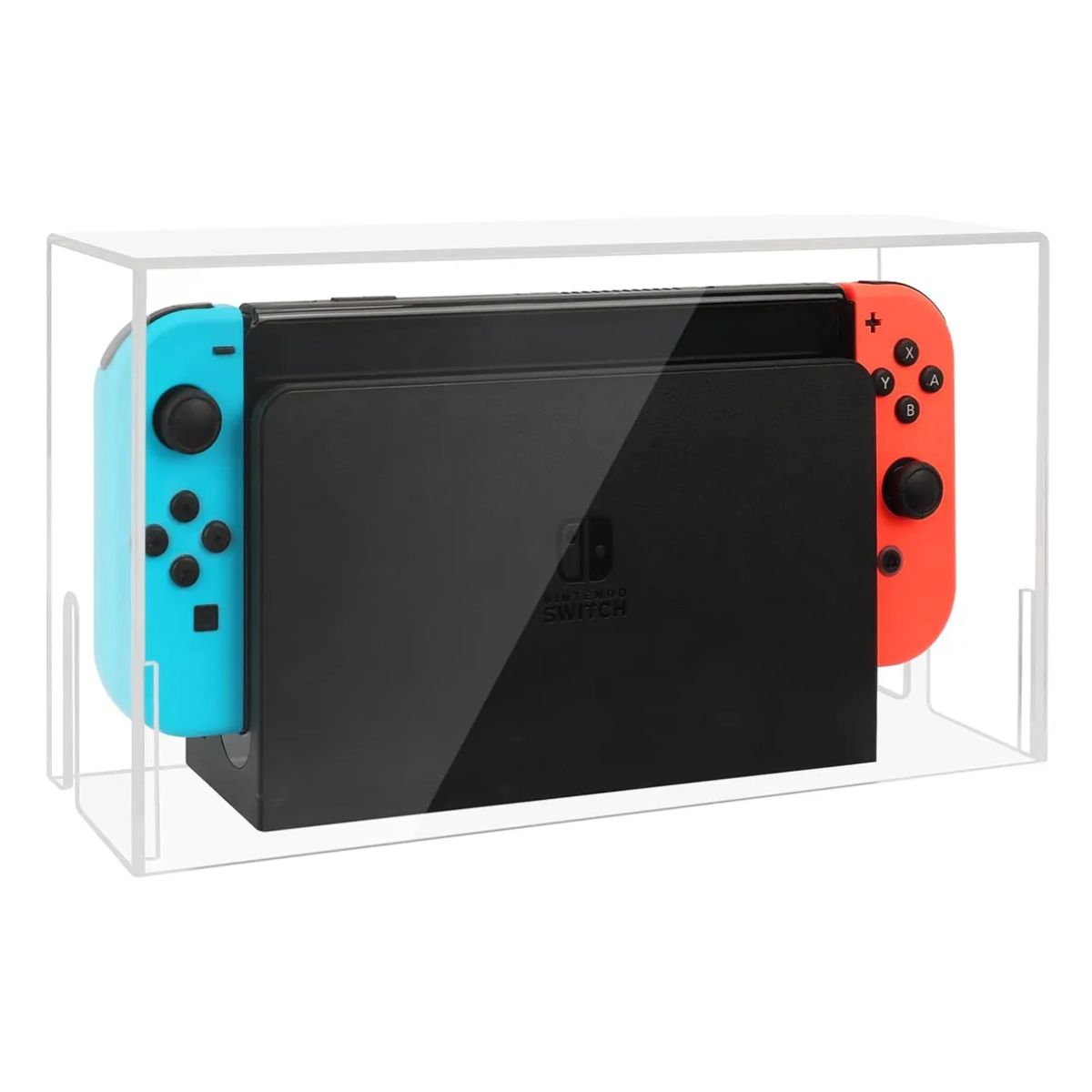 GENERICO - Estuche Protector Compatoble con Nintendo Switch Dock Transparente