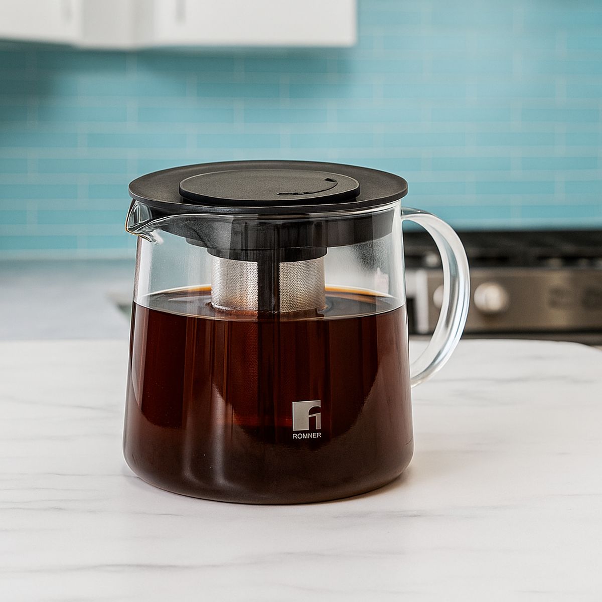 BERGNER - TETERA DE MESA DE BOROSILICATO BERGNER 1.2 L