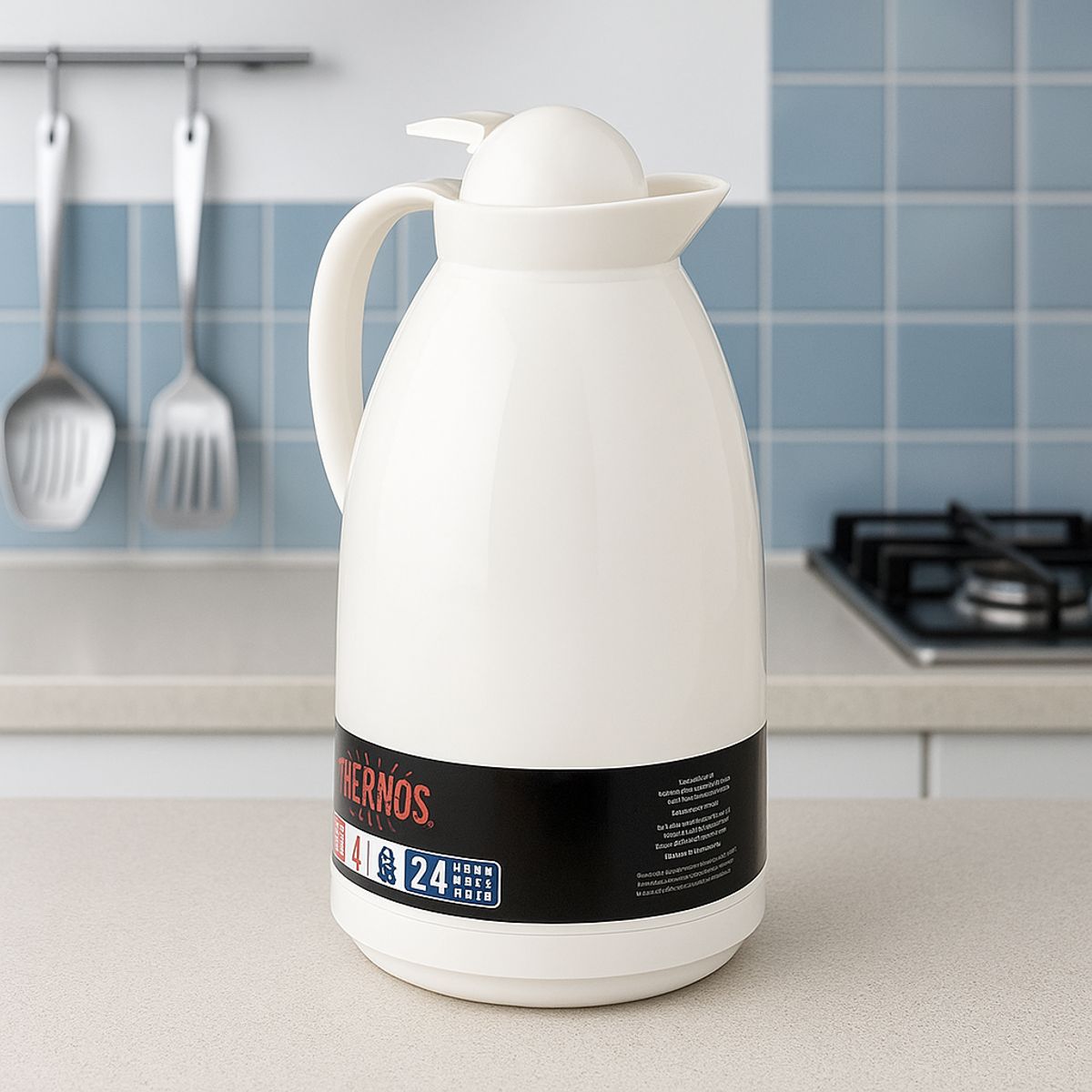 THERMOS - JARRA 15LT PLÁSTICA TÉRMICA BLANCA