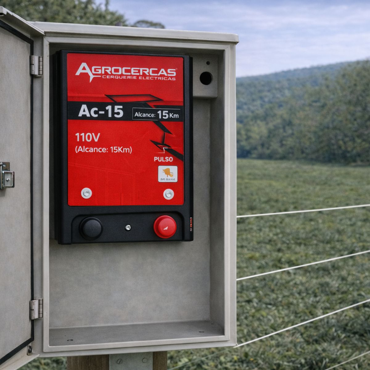 GENERICO - Impulsor Agrocercas Ac-15 110V Alcance 15Km
