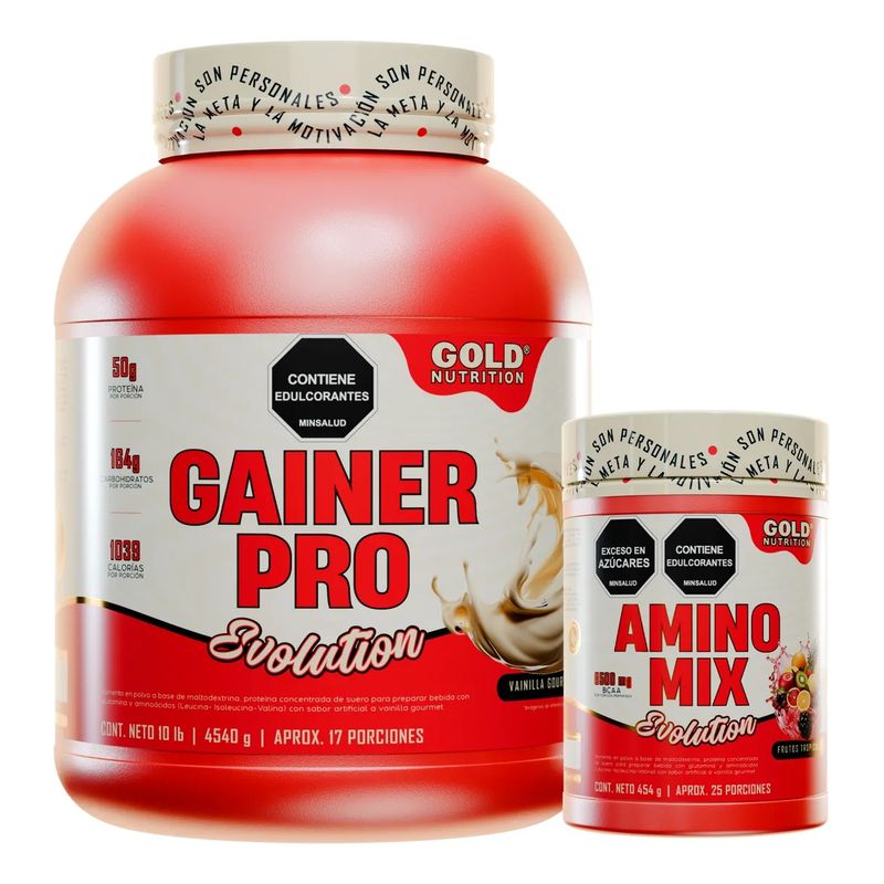 GMN - Proteína De 10 Libras Hipercalórica Volumen +Amino MIX