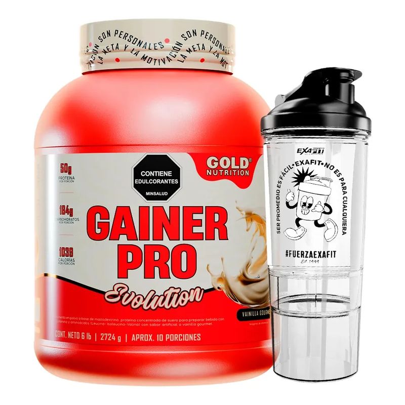 GMN - Proteína Gold Nutrition 6lb + Regalo