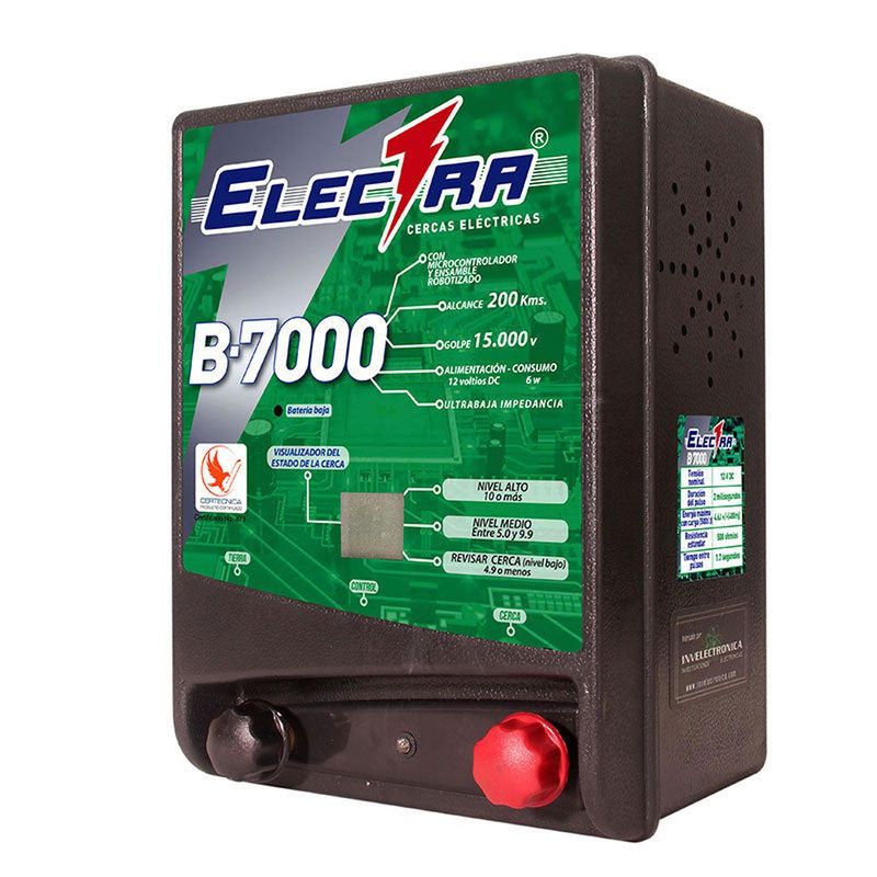 GENERICO - Impulsor Electra B-7000 - 12V Dc (Alcance: 200 Kms)