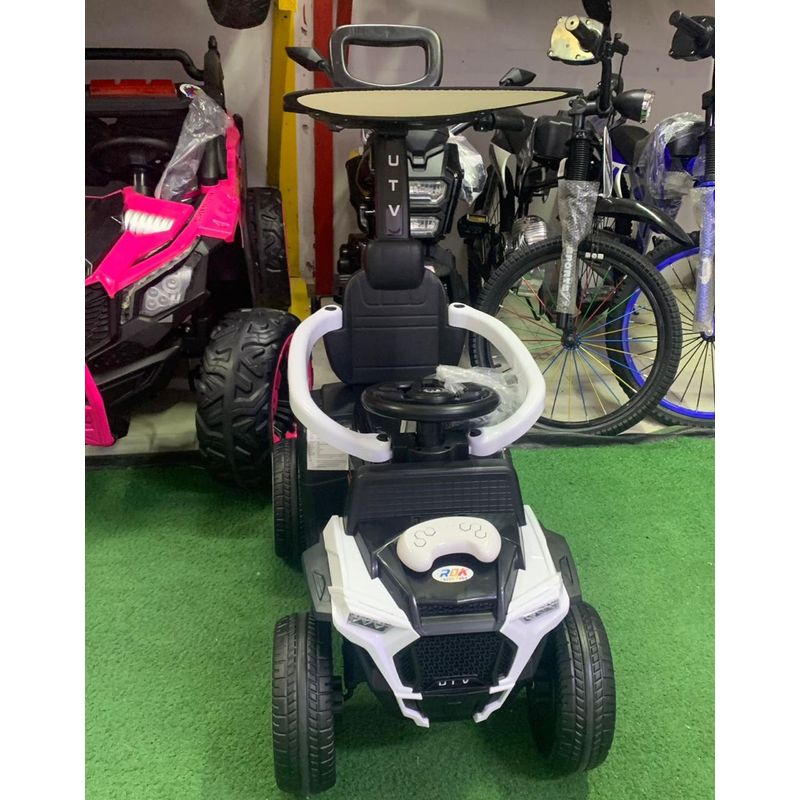 BEBESUNITA - Carro Paseador  con control grande R-08 BLANCO