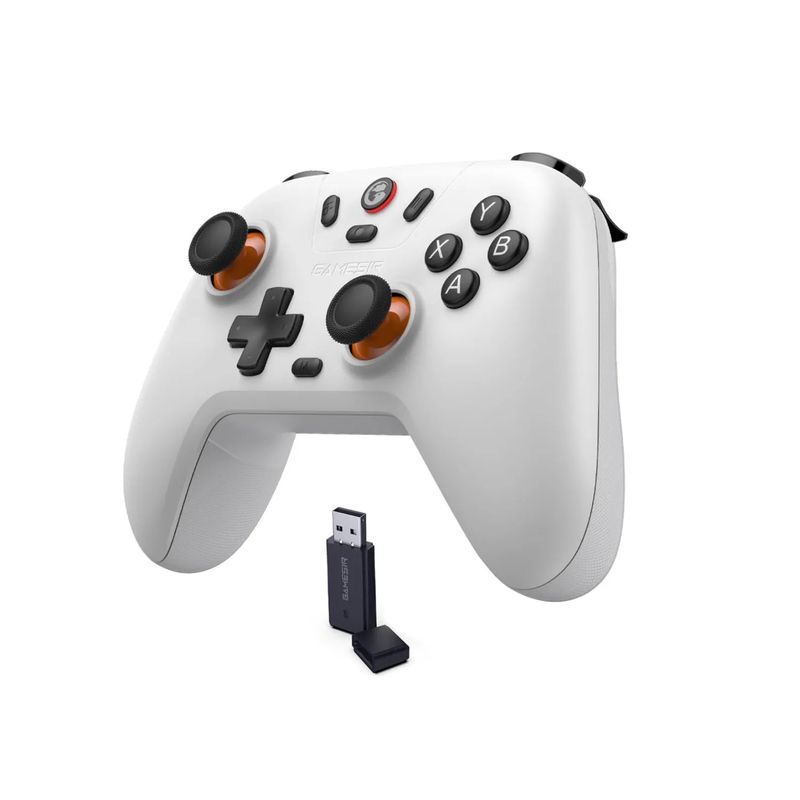 GAMESIR - Control Mando Inalambrico 2.4 Bt Gamesir T4 Nova Lite Blanco