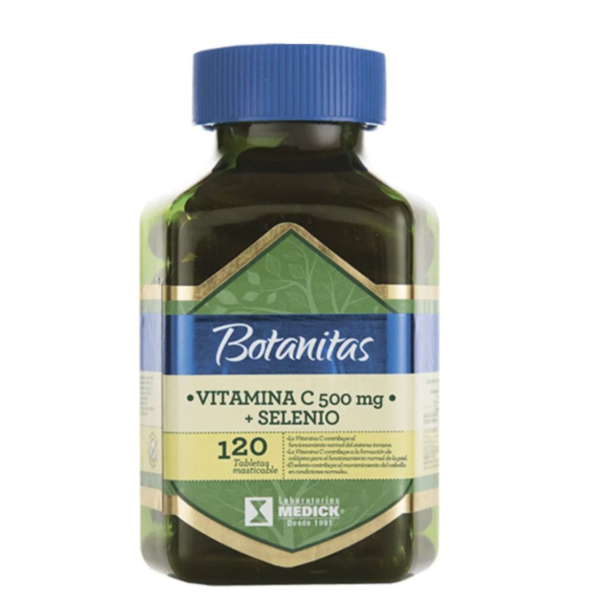 GENERICO - VITAMINA C 500 MG + SELENIO X 120 TABLETAS