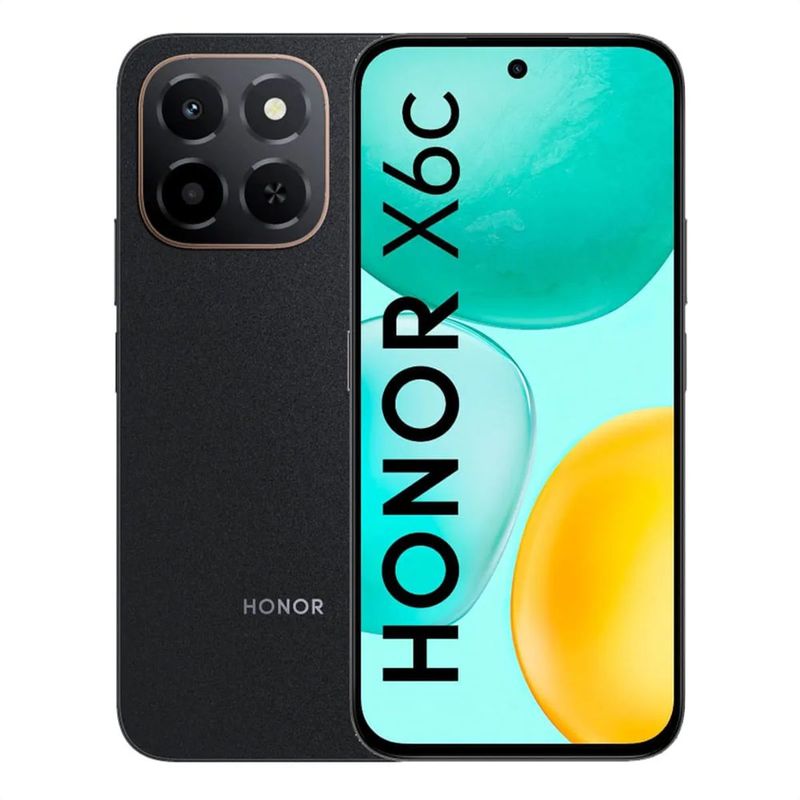 HONOR - Celular Honor X6C Dual Sim 256GB 8GB 661 IP64 50Mpx Negro