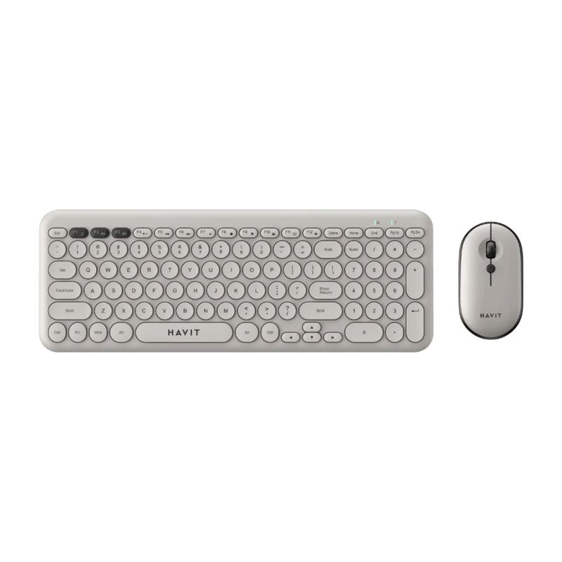 HAVIT - Combo Inalámbrico Havit Kb254gcm Gris