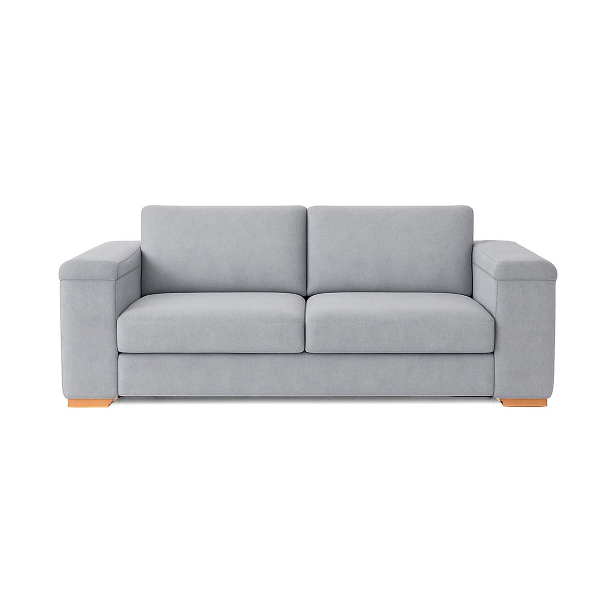 VENECIA - Sofa Montenegro 207x90x82 Tela Plata_.