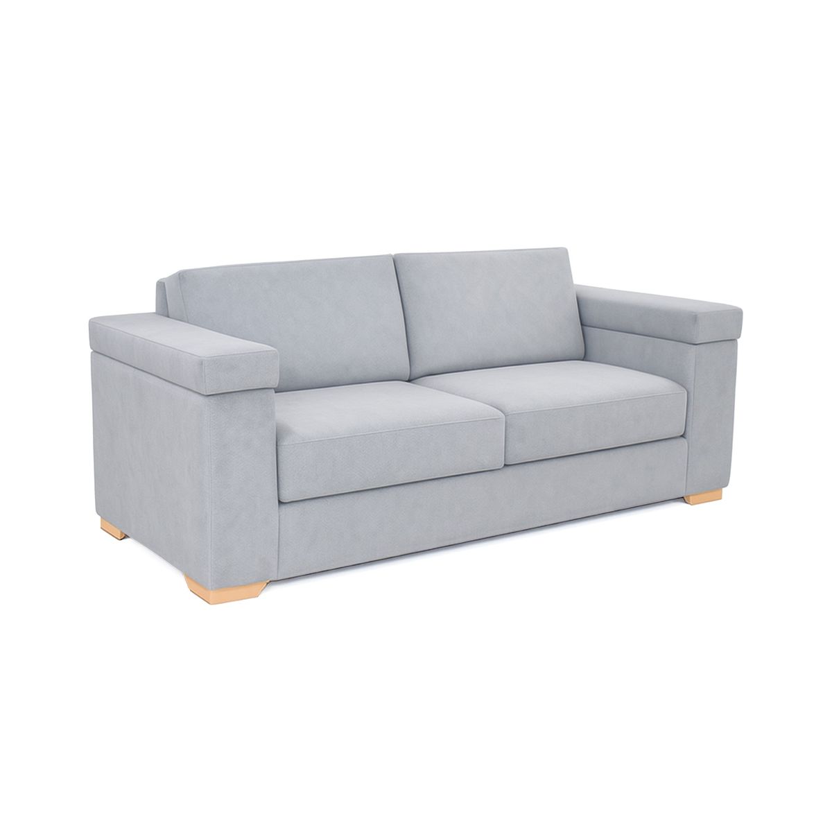 VENECIA - Sofa Montenegro 207x90x82 Tela Plata_.