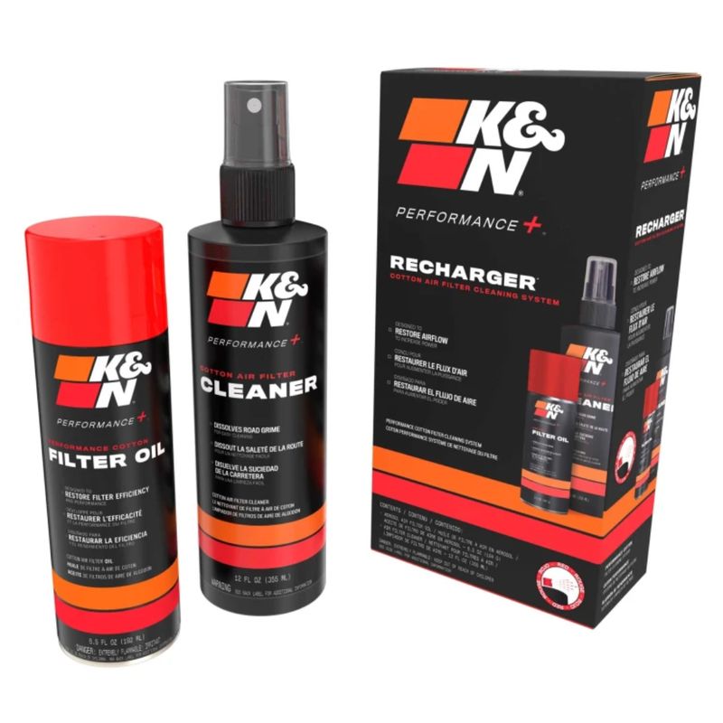 GENERICO - Kit de Limpieza de Filtros de Aire K&N Alto Flujo