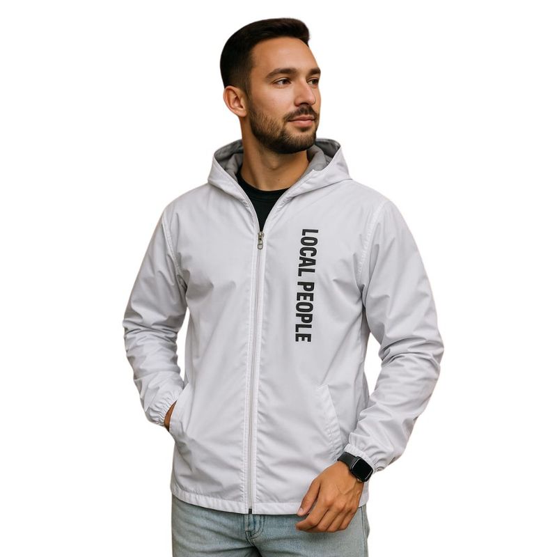 GENERICO - Chaqueta Rompevientos Doble Face Local People