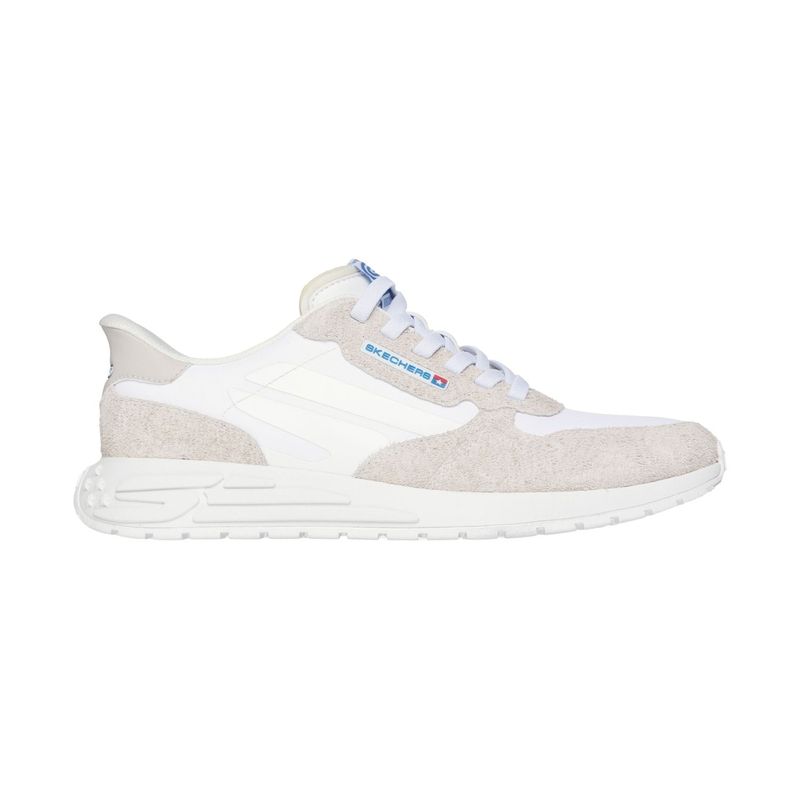 SKECHERS - Tenis Skechers Slip-Ins Retro para hombre Color Blanco