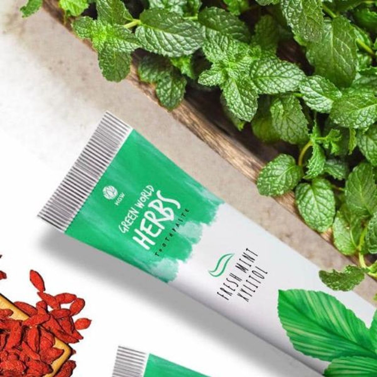 GENERICO - Crema Dental Sin Fluor Green World Herbs