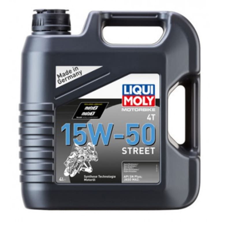 LIQUI MOLY - Aceite Moto 4T 15W-50 Street Liqui Moly 4L