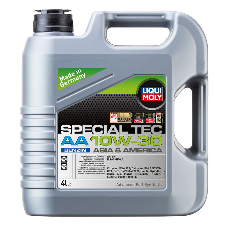 LIQUI MOLY - Aceite 10W-30 Special Tec AA Gasolina Liqui Moly 4L