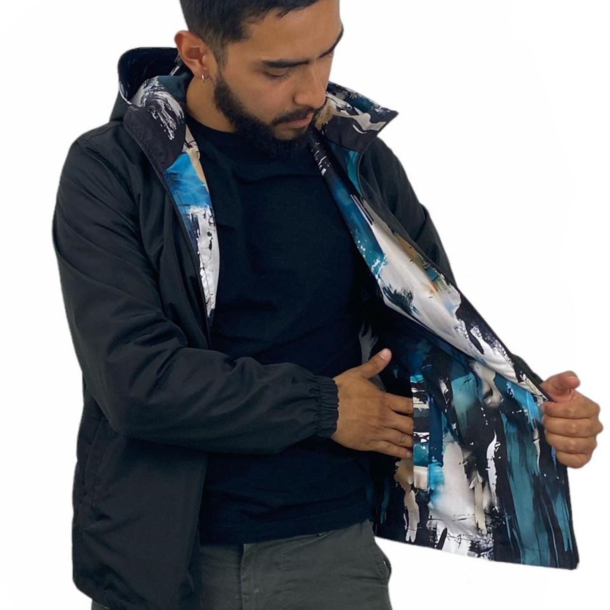 CO TRENDS - Chaqueta Doble Faz Rompevientos Elementos