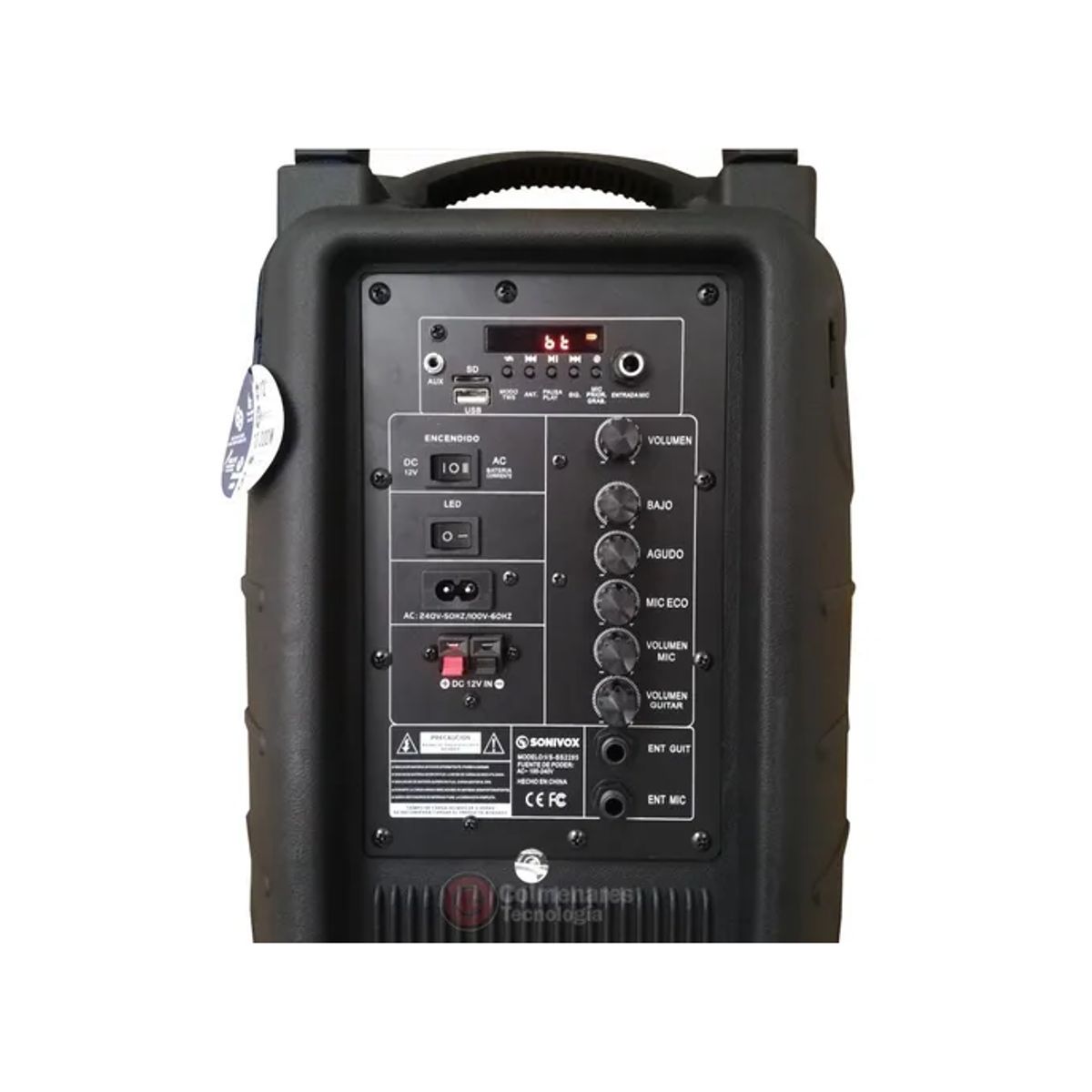 GENERICO - Cabina De Sonido Profesional 12in Sonivox Profesional Vs2285