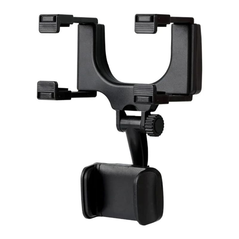 GENERICO - Soporte Celular Retrovisor Auto Ajustable Para Celular