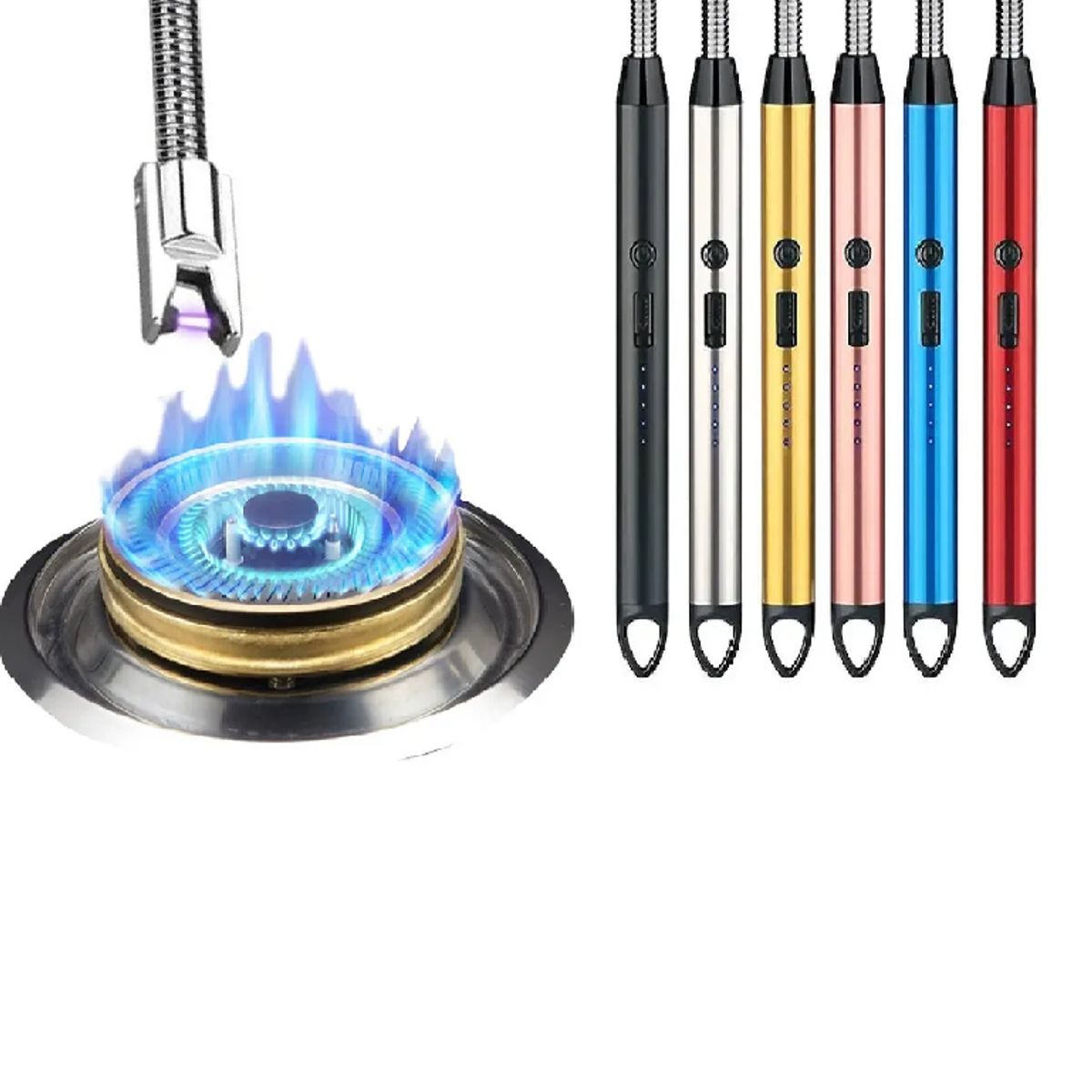 SKY - Encendedor Eléctrico De Cocina Recargable Usb Arco Koovi