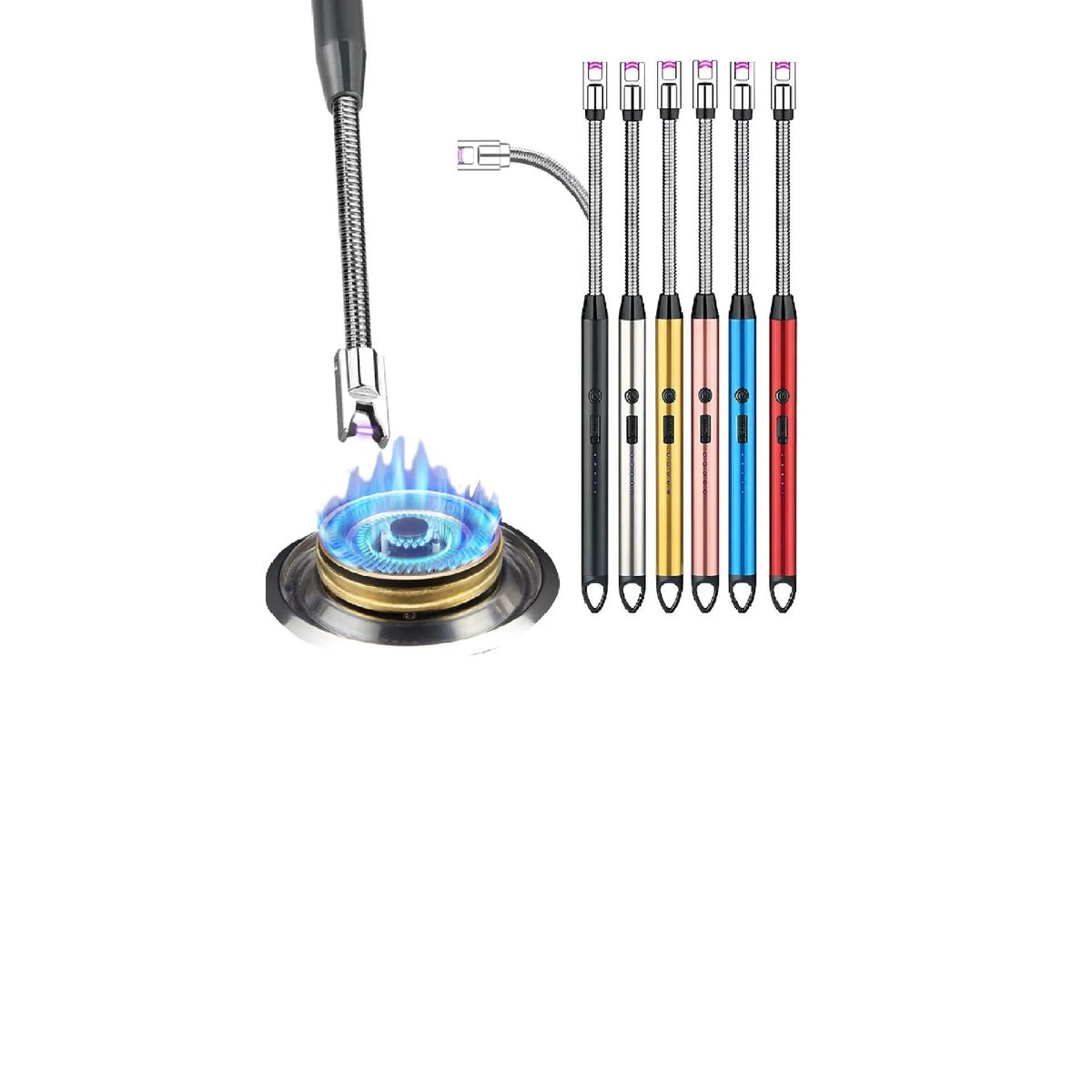 SKY - Encendedor Eléctrico De Cocina Recargable Usb Arco Koovi