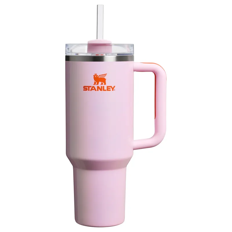 STANLEY - Termo Stanley Quencher Tumbler New Frecuency 40oz- Rose Petal Shimmer