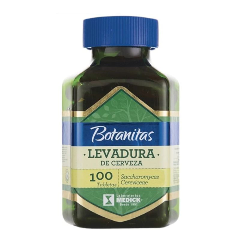 GENERICO - LEVADURA DE CERVEZA X 100 TABLETAS