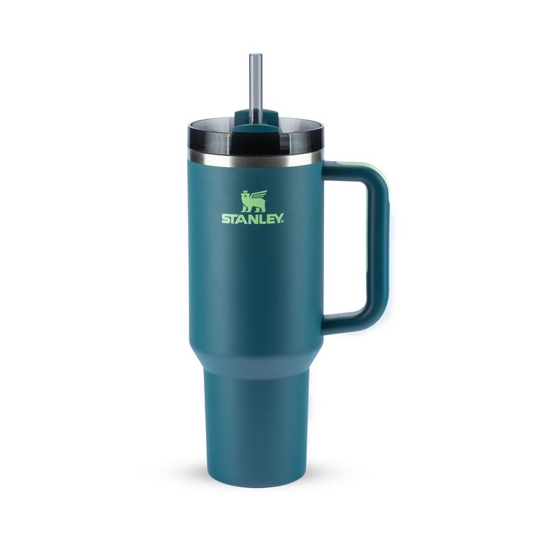 STANLEY - Termo Stanley Quencher Tumbler New Frecuency 40oz- Coastal Teal