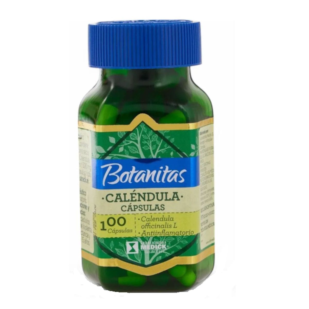 GENERICO - CALENDULA X 100 CAPSULAS/ BOTANITAS