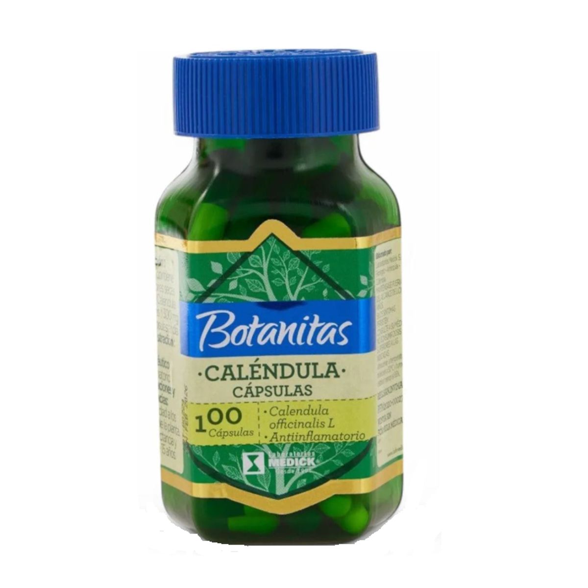 GENERICO - CALENDULA X 100 CAPSULAS/ BOTANITAS