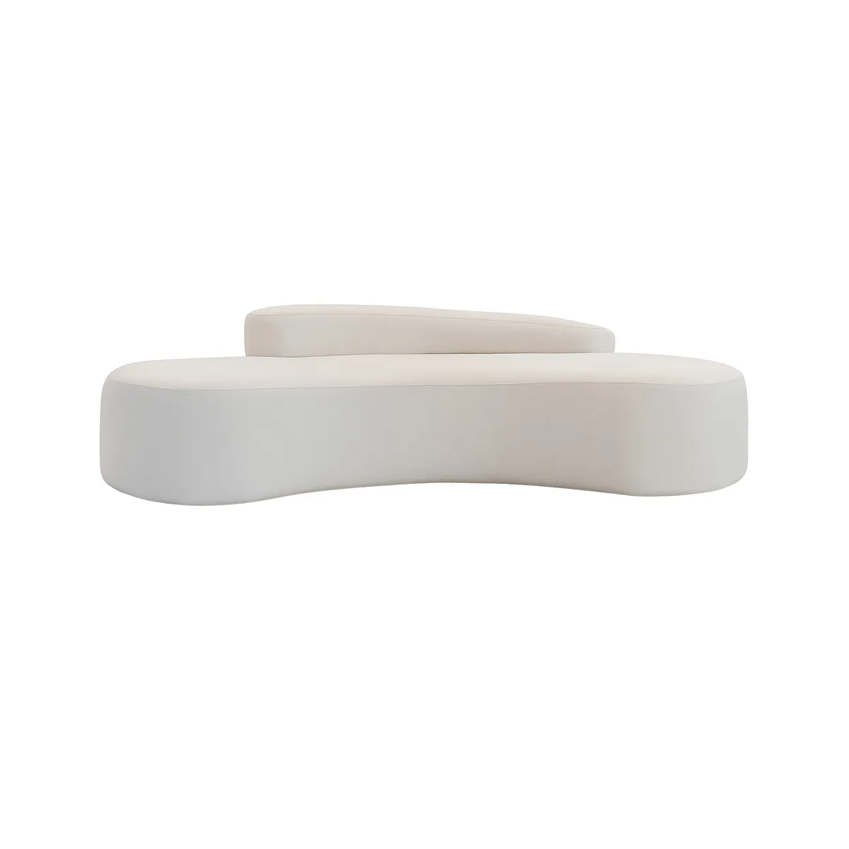 GENERICO - SOFA STONE TRES PUESTOS VERTIGO BLANCO PURO