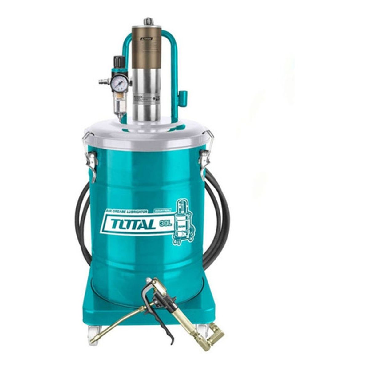 TOTAL - Engrasadora Neumática Industrial Total 30 Lts