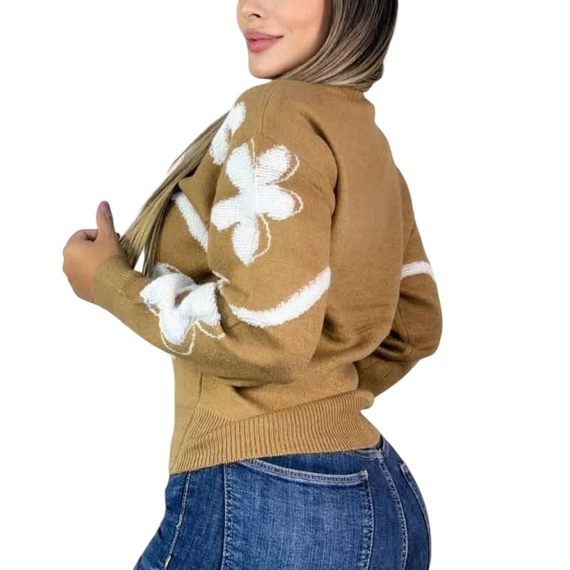 PAATAL - Saco tejido en hilo flor