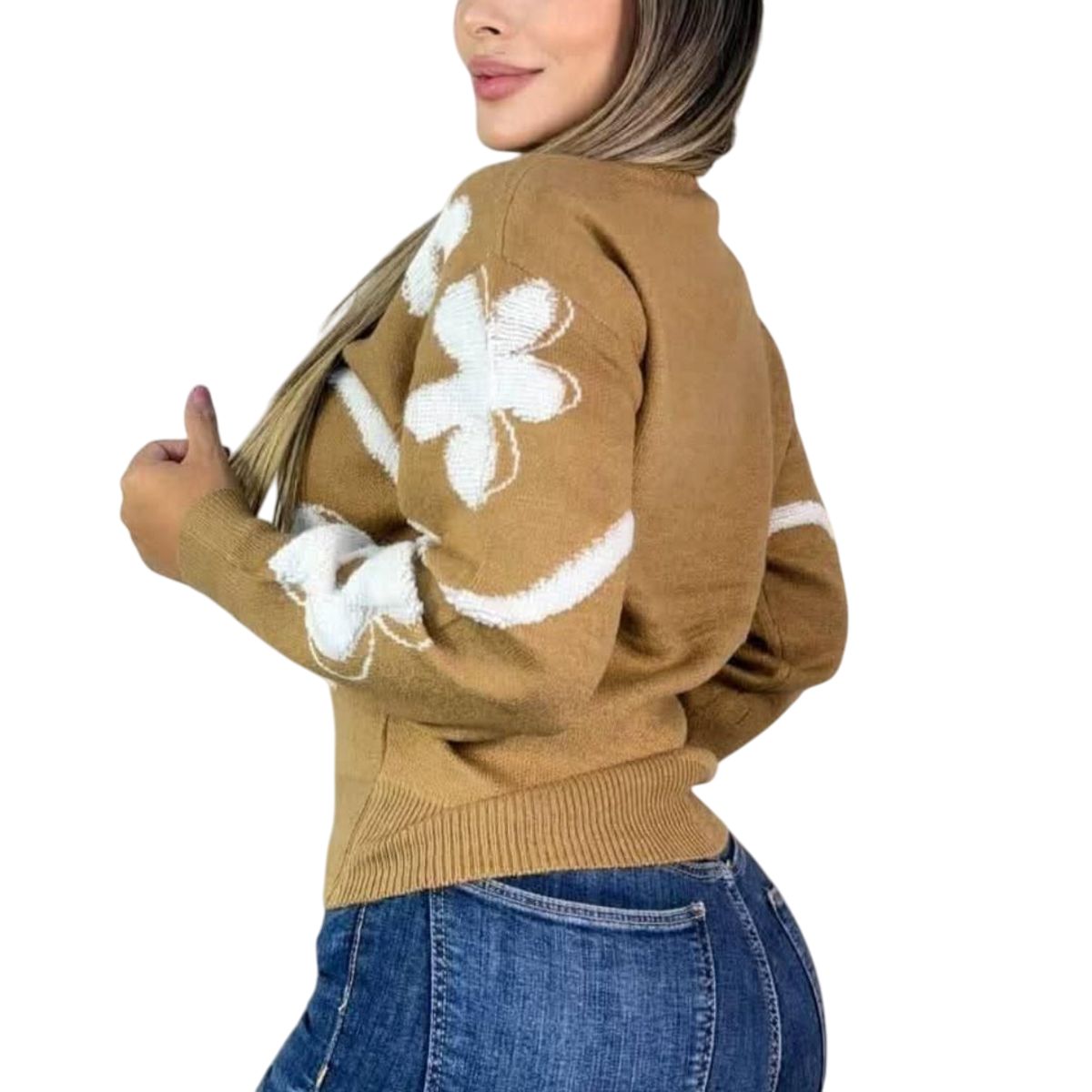 PAATAL - Saco tejido en hilo flor