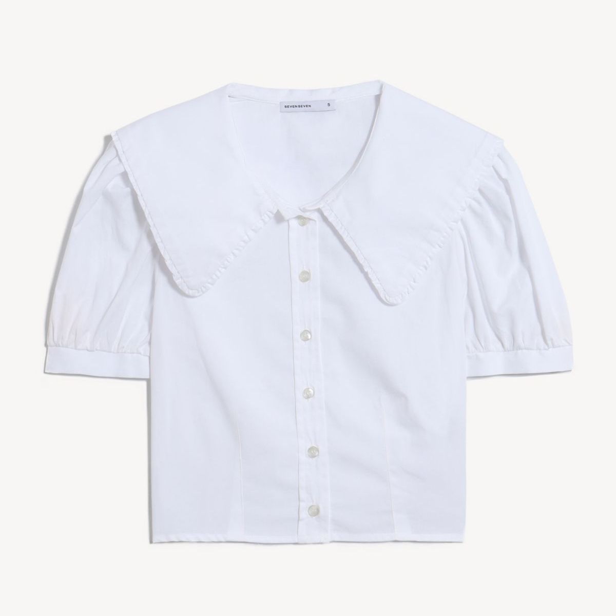 SEVEN SEVEN - Blusa Para Mujer Manga Corta Color Crudo Marca Seven Seven #28124081