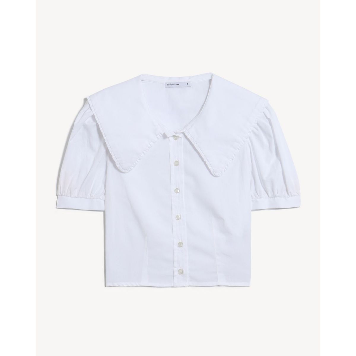 SEVEN SEVEN - Blusa Para Mujer Manga Corta Color Crudo Marca Seven Seven #28124081