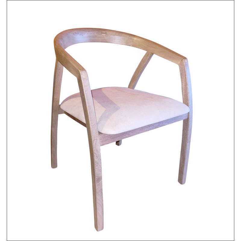 GENERICO - Silla Dubai Para Comedor o Café Bar En Madera