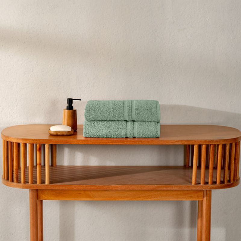 VIANNEY - Toalla Caribe Jade súper absorbente Vianney