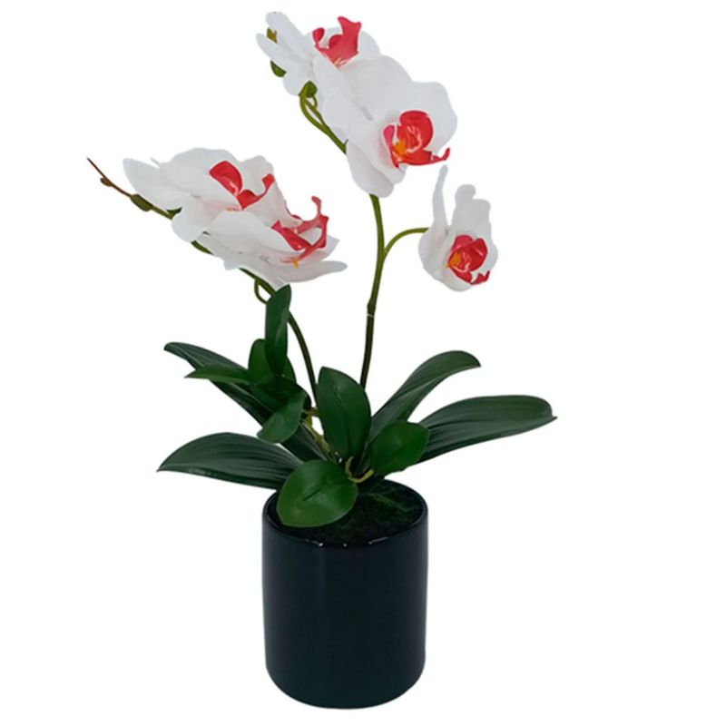 MARRES - Orquídea Artificial 36 cm Marres 17-0004 -Blanco