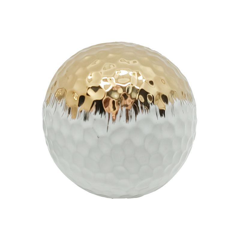 MARRES - Esfera Decorativa 10 cm Marres 11-0000 -BlancoDorado