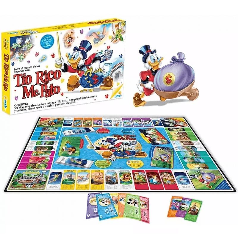 RONDA - Juego de mesa Monopoly Tio Rico Mc Pato