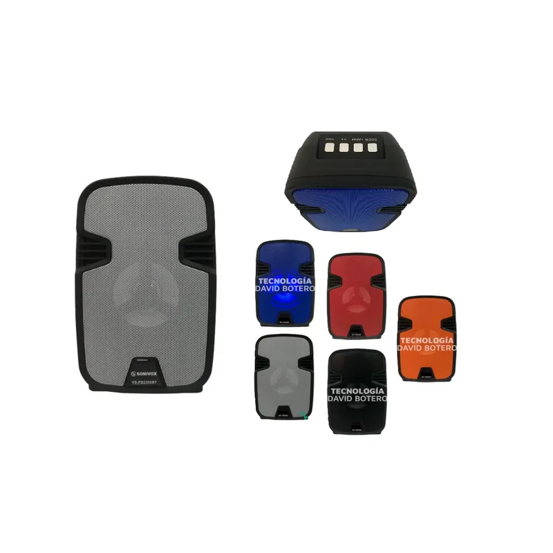 GENERICO - Mini Parlante Recargable 3 Sonivox Vs-ps2352bt Función Tws