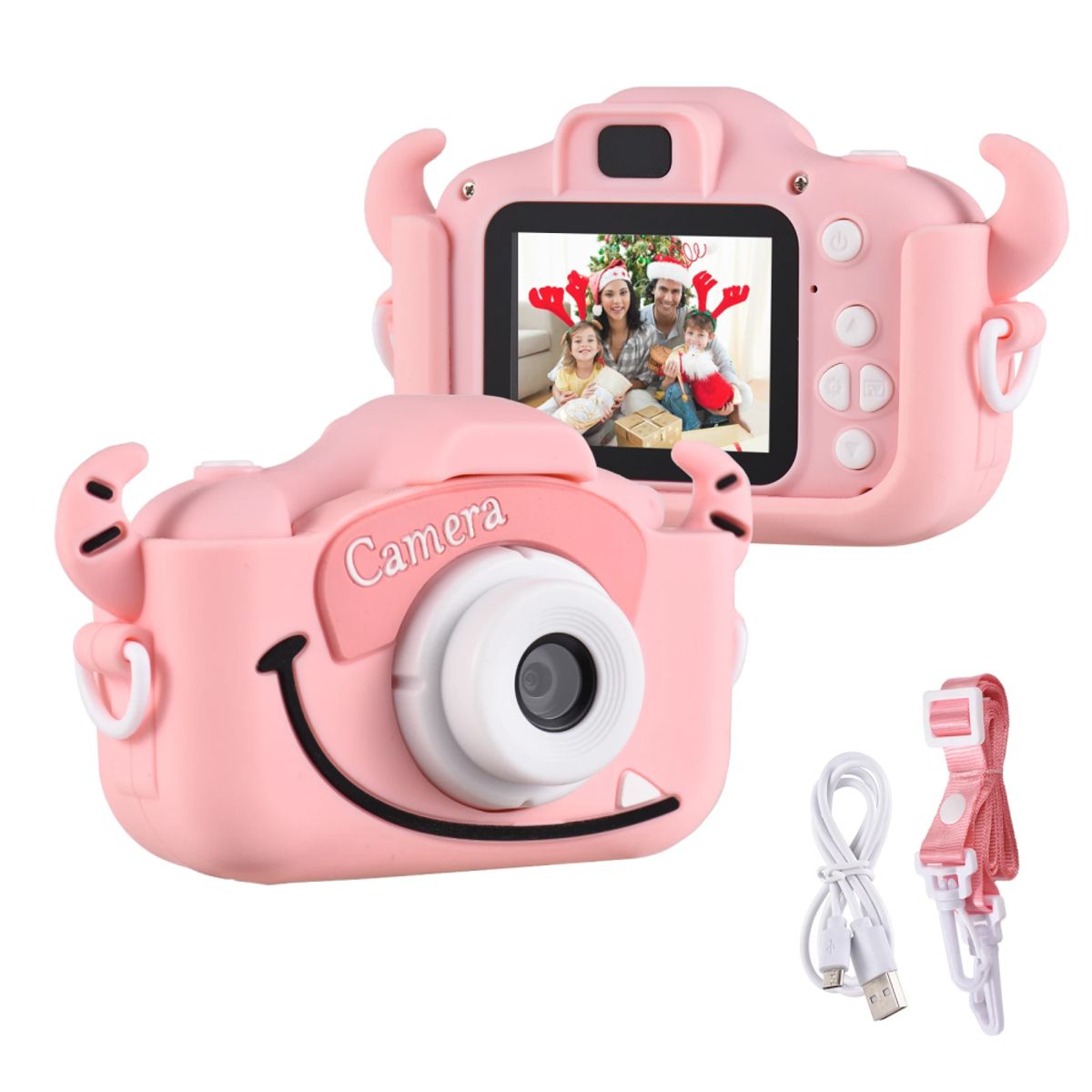 COLME TECHNOLOGY HOME - Cámara Digital Para Niños Lcd Foto 20mpx Video 1080p Monster